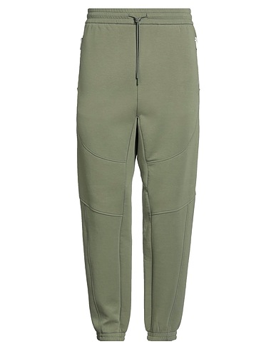 EMPORIO ARMANI Casual trouser Military green 76% Cotton, 18% Polyester, 6% Elastane