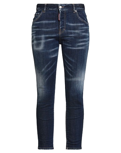 DSQUARED2 Denim trousers Blue 99% Cotton, 1% Elastane