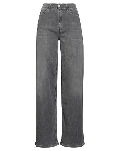 CIGALA'S Denim trousers Grey 90% Cotton, 8% Elastomultiester, 2% Elastane