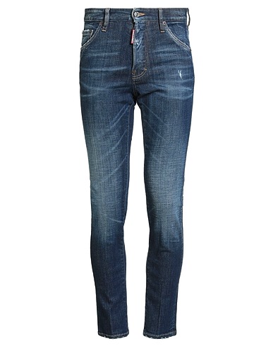 DSQUARED2 Denim trousers Blue 93% Cotton, 4% Polyester, 3% Elastane