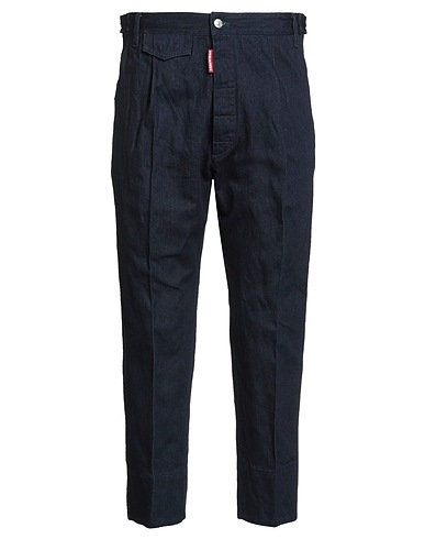 DSQUARED2 Denim trousers Blue 82% Cotton, 18% Metallic fiber