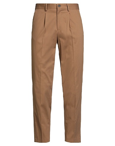 SELECTED HOMME Casual trouser Camel 97% Organic cotton, 3% Elastane