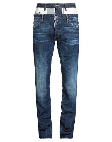DSQUARED2 Denim trousers Blue 93% Cotton, 4% Polyester, 3% Elastane