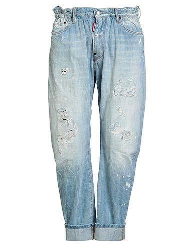 DSQUARED2 Denim pants Blue 100% Cotton, Polyester