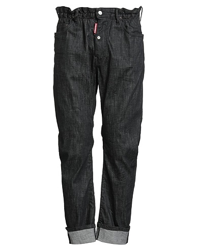 DSQUARED2 Denim trousers Black 98% Cotton, 2% Elastane
