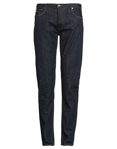 EMPORIO ARMANI Denim trousers Blue 95% Cotton, 4% Polyester, 1% Elastane