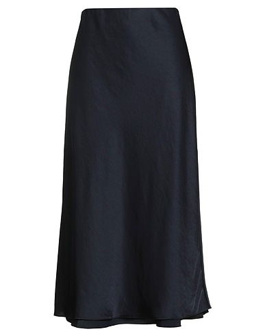 THEORY Midi skirt Navy blue 100% Polyester