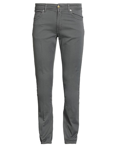 BLU BRIGLIA 1949 Casual pants Lead 97% Cotton, 3% Elastane