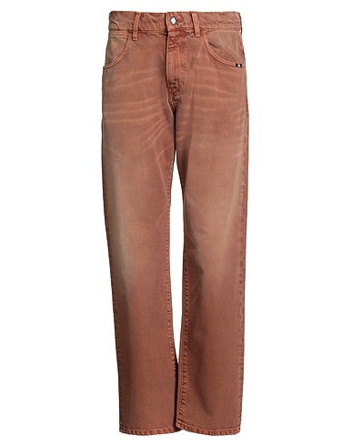 AMISH SUPPLIES Pantaloni jeans Cuoio 100% Cotone