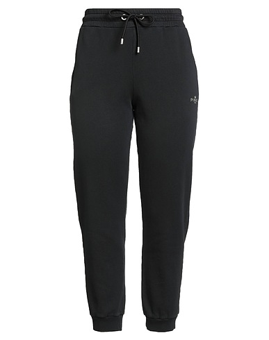 PINKO Casual trouser Charcoal 100% Cotton, Elastane