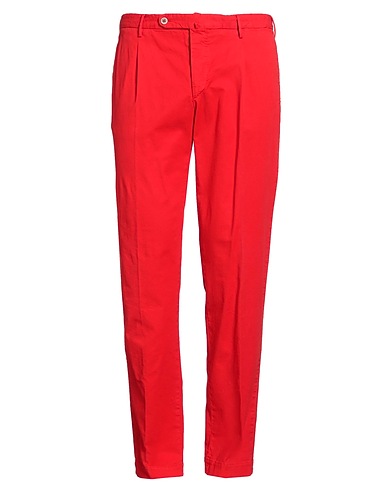 GTA IL PANTALONE Casual trouser Red 96% Cotton, 4% Elastane