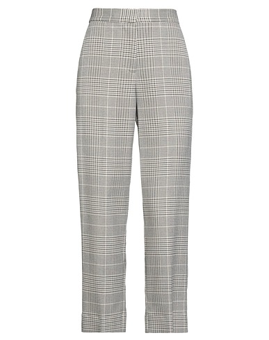 TWINSET Casual trouser Grey 64% Polyester, 35% Viscose, 1% Elastane