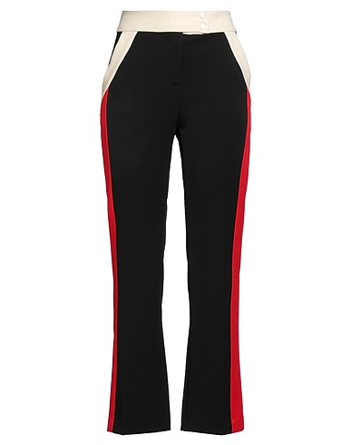 LOVE MOSCHINO Casual pants Black 92% Polyester, 8% Elastane