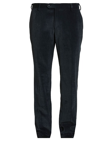 LUIGI BIANCHI Mantova Casual pants Midnight blue 80% Cotton, 18% Polyamide, 2% Elastane