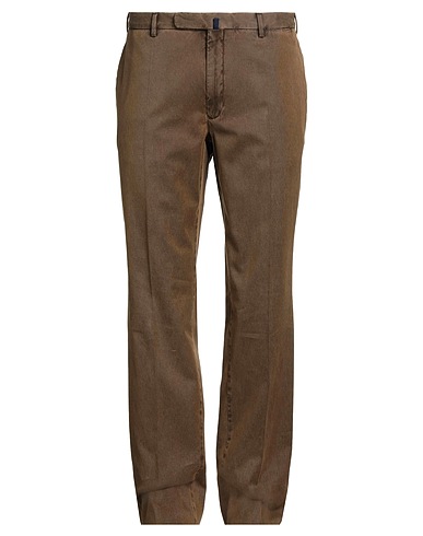 INCOTEX Casual trouser Brown 100% Cotton