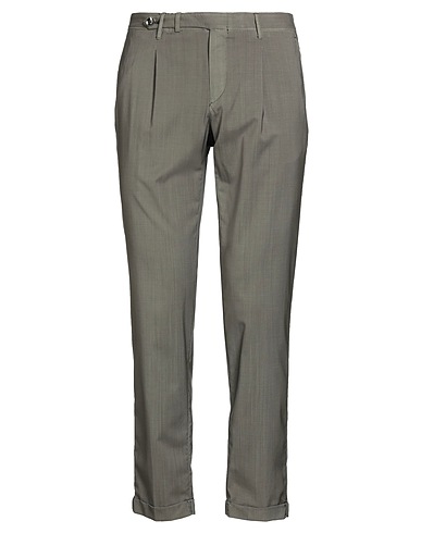 GTA IL PANTALONE Casual trouser Military green 100% Wool