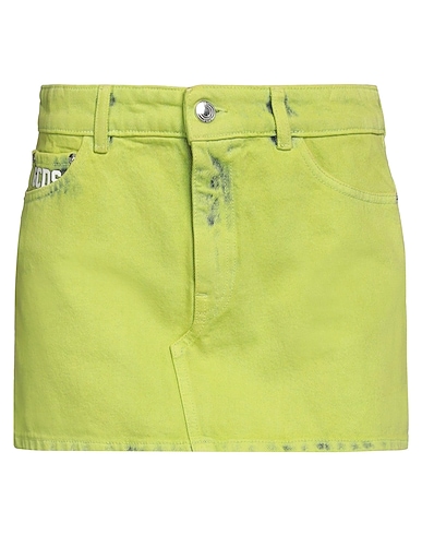 GCDS Gonna jeans Verde 100% Cotone