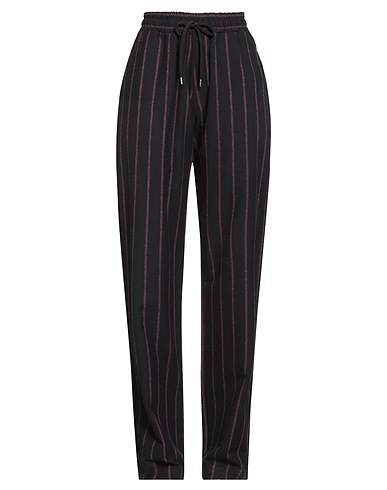 GAëLLE Paris Casual trouser Black 70% Cotton, 25% Polyester, 5% Other Fibres