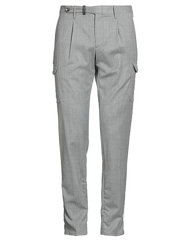 GTA IL PANTALONE Casual trouser Grey 99% Wool, 1% Elastane