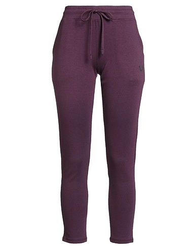 TRUE RELIGION Casual pants Plum 48% Cotton, 47% Modal, 5% Elastane