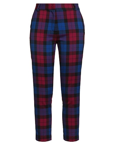 GAUDÌ Casual pants Blue 64% Polyester, 34% Viscose, 2% Elastane