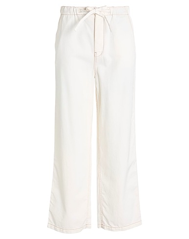LOEWE Casual trouser Off white 100% Cotton
