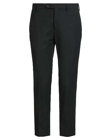 BE ABLE Casual pants Black 55% Polyester, 45% Virgin Wool