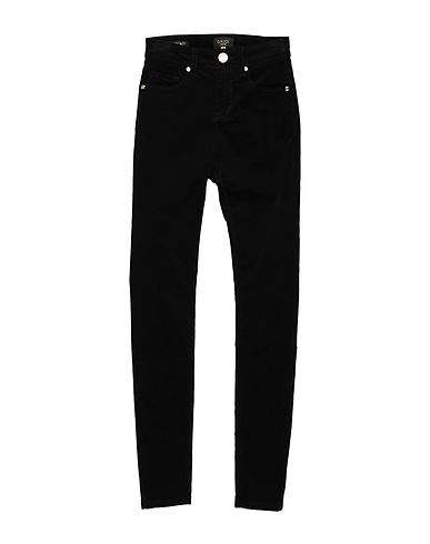 GAUDÌ Casual trouser JEANS Black 98% Cotton, 2% Elastane