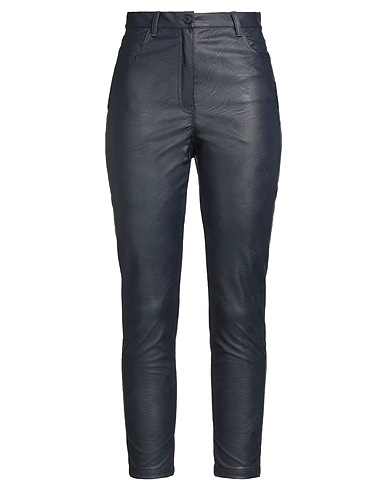 GAUDÌ Casual pants VINTAGE SOUL Midnight blue 100% Viscose, Polyurethane