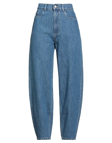 WANDLER Denim trousers Blue 58% Organic cotton, 42% Cotton