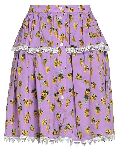 MSGM Mini skirt VIOLA 100% Cotton