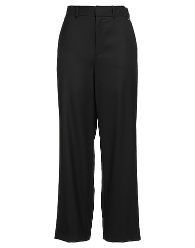 SUN 68 Casual trouser Black 40% Wool, 29% Polyester, 28% Viscose, 3% Elastane