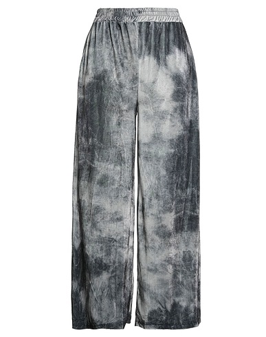 HAVEONE Casual pants Grey 94% Polyester, 6% Elastane