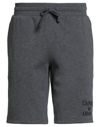 EMPORIO ARMANI Shorts & Bermuda UNDERWEAR Grey 60% Cotton, 40% Polyester, Elastane