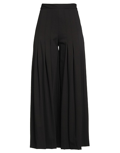 HAVEONE Casual trouser Black 63% Polyester, 25% Viscose, 8% Wool, 4% Elastane