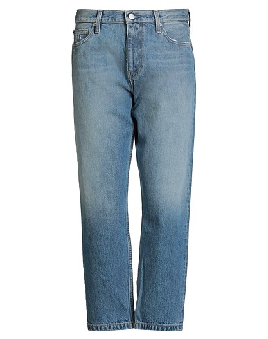 CALVIN KLEIN JEANS Denim trousers Blue 100% Cotton