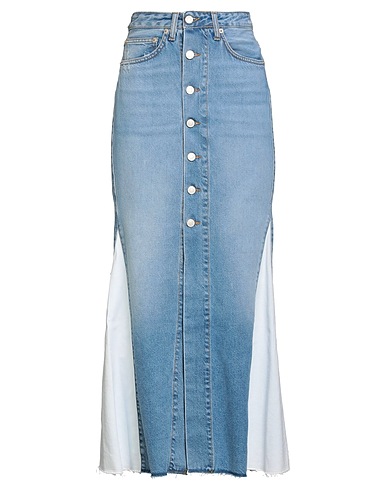 VICOLO Gonna jeans Blu 100% Cotone