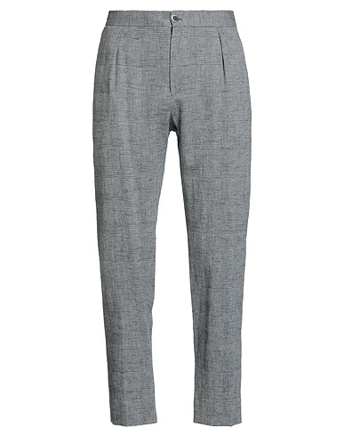 GTA IL PANTALONE Casual trouser Midnight blue 70% Cotton, 29% Linen, 1% Elastane