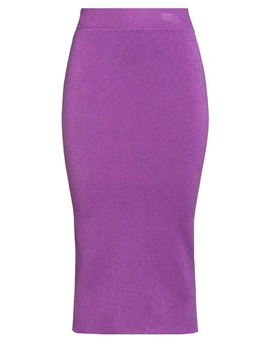 HAVEONE Midi skirt Mauve 50% Viscose, 27% Polyester, 23% Polyamide