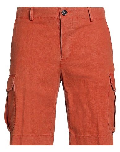 RRD Shorts & Bermuda Orange 100% Linen
