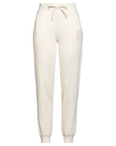 EMPORIO ARMANI Casual trouser UNDERWEAR Ivory 60% Cotton, 40% Polyester, Elastane