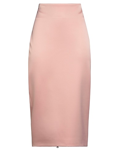 CARACTÈRE Falda midi Rosa palo 95% Poliéster, 5% Elastán