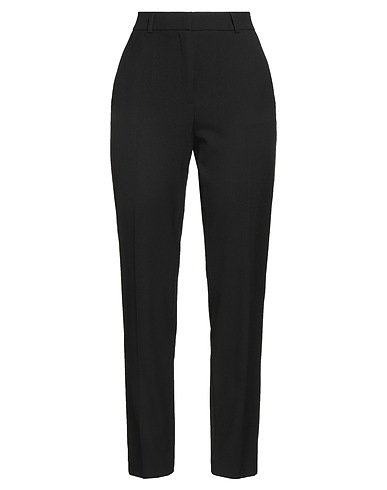 CARACTÈRE Casual pants Black 64% Polyester, 32% Viscose, 4% Elastane