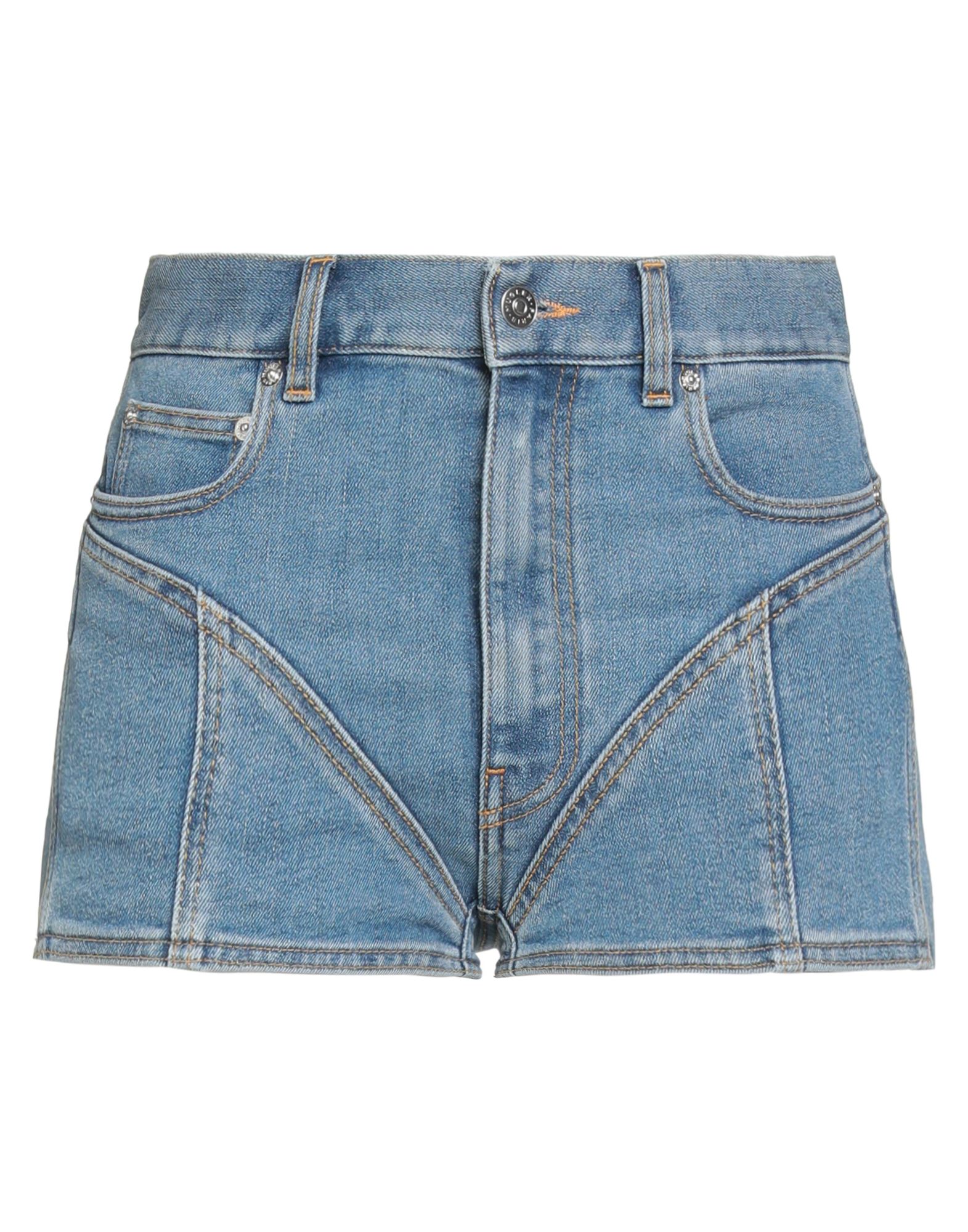MUGLER - Denim shorts