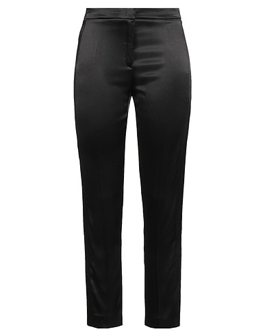 CARACTÈRE Casual trouser Black 99% Viscose, 1% Elastane