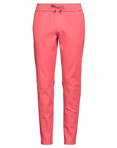 SUITE 22 Casual pants Pink 100% Lambskin