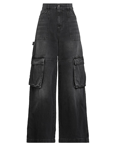 ANIYE BY Denim pants Black 100% Cotton