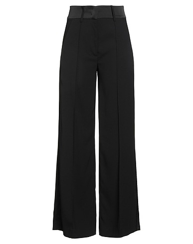 CARACTÈRE Casual trouser Black 100% Polyester