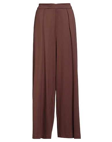 HAVEONE Pantalón Marrón chocolate 70% Viscosa, 27% Poliamida, 3% Fibras elásticas