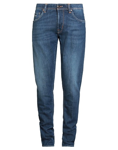 TRAMAROSSA Denim pants Blue 98% Cotton, 2% Elastane